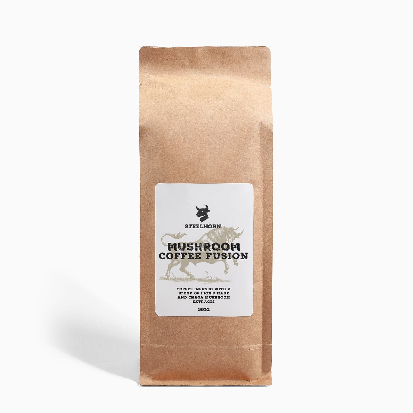 Mushroom Coffee Fusion - Lion’s Mane & Chaga 16oz