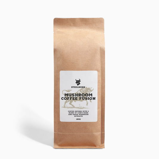 Mushroom Coffee Fusion - Lion’s Mane & Chaga 16oz